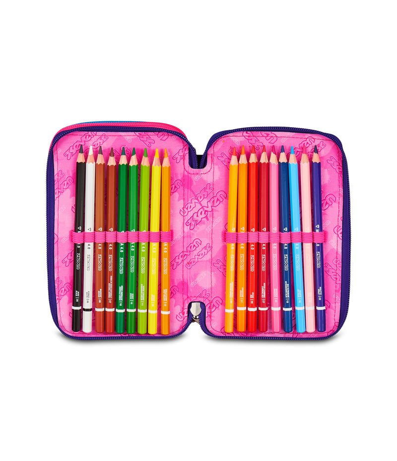 Astuccio 3 Zip Seven Nuanced Girl