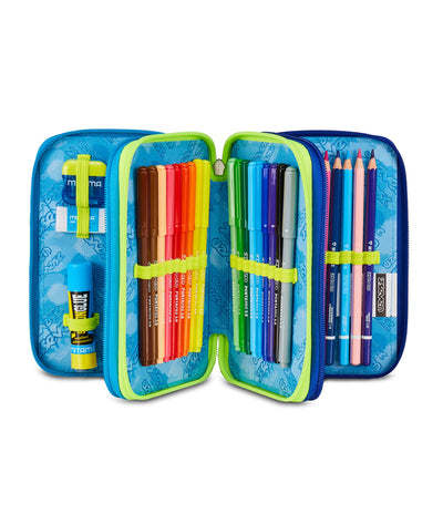 Astuccio 3 Zip Seven Nuanced Boy