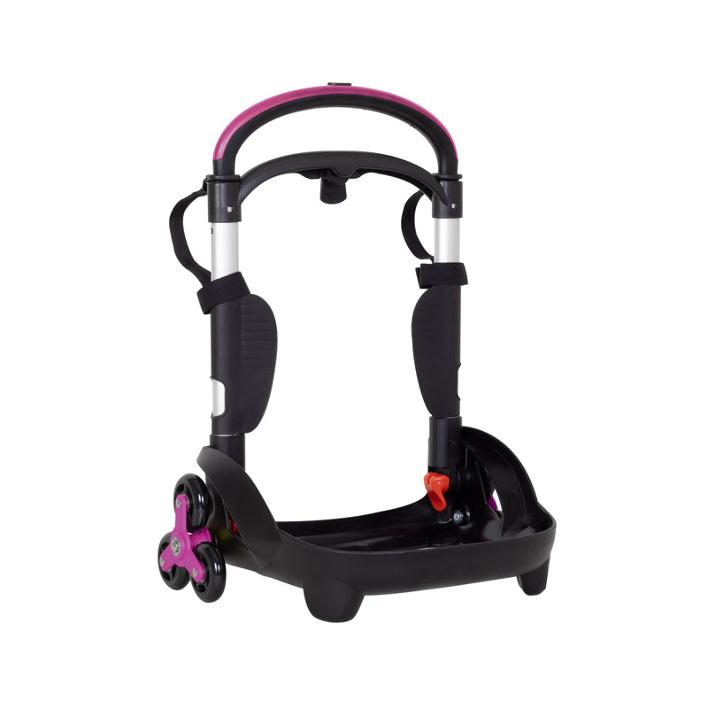 Carrello Zaino per Trolley Be Box Flex a 3 Ruote Fucsia