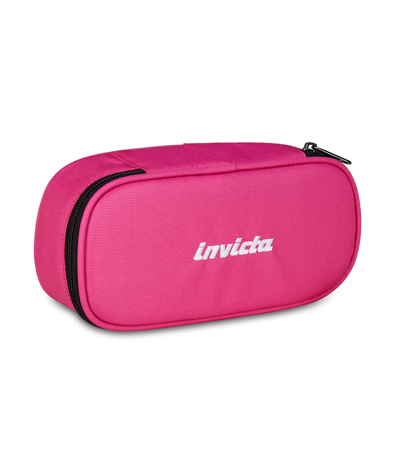 Astuccio Lip XL Plain Pink in GRS Invicta Pencil Bag Fucsia
