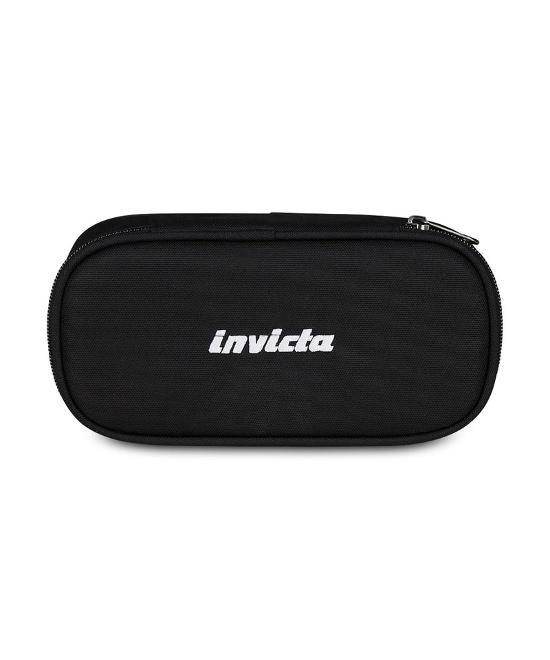 Astuccio Lip XL Plain Black in GRS Invicta Pencil Bag Black
