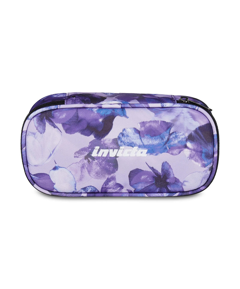 Astuccio Lip XL Fantasy in GRS Invicta Pencil Bag Lilac Flowers