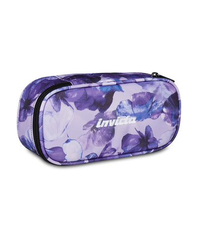 Astuccio Lip XL Fantasy in GRS Invicta Pencil Bag Lilac Flowers