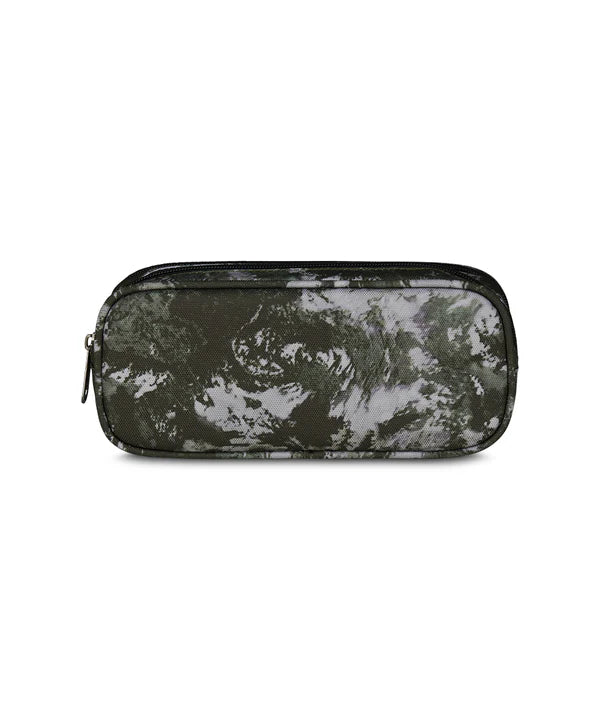 Astuccio 2 Zip Fantasy in GRS Invicta Pencil Bag Green Storm