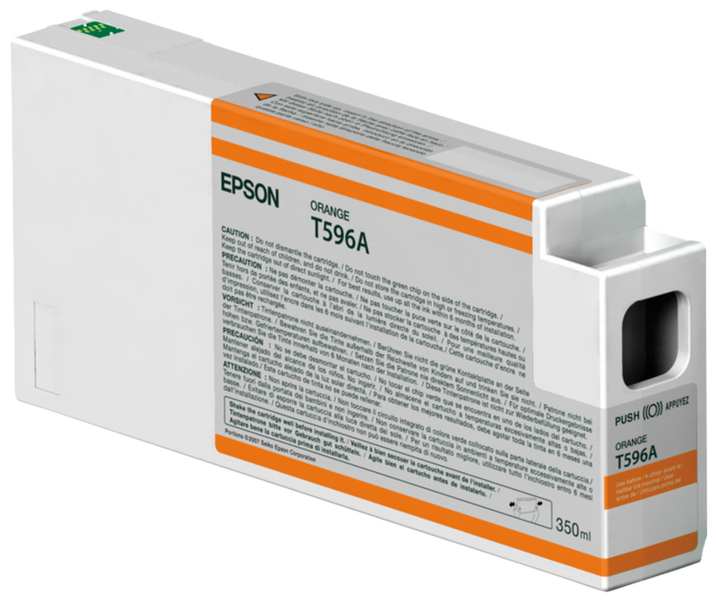 Cartuccia Originale Epson T596A Arancio