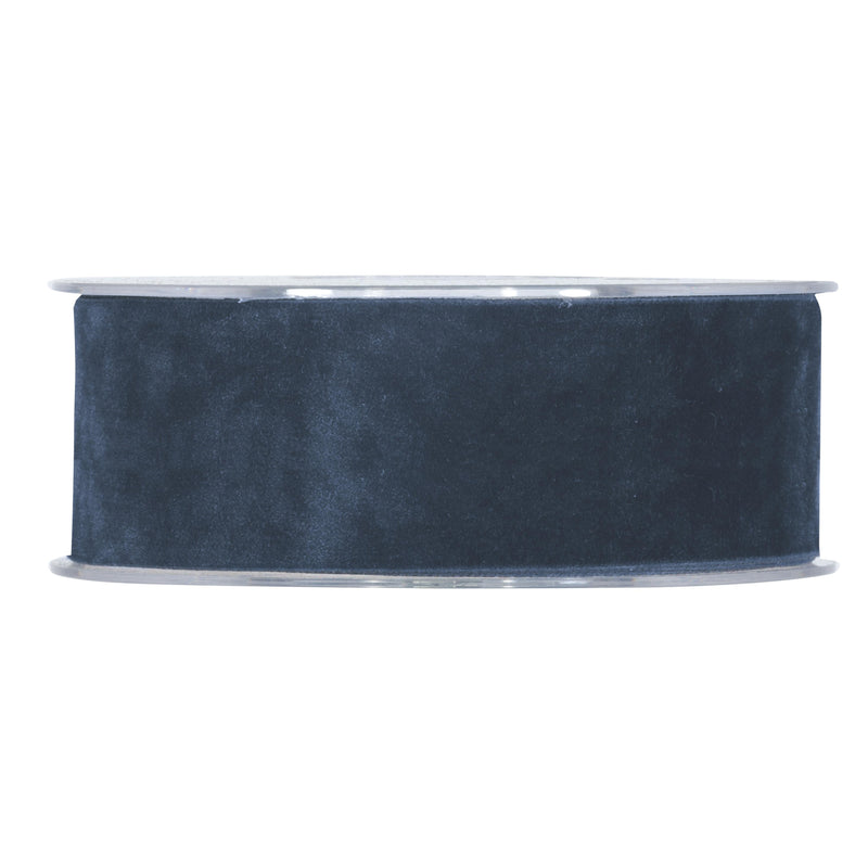 Nastro in Velluto Double Blu 40 mm x 7 mt