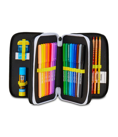 Astuccio 3 Zip Juventus Magic Goal