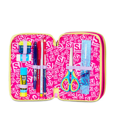 Astuccio 3 Zip Sj Gang Game-Led Girl