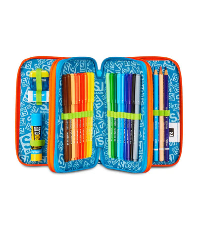 Astuccio 3 Zip Sj Gang Tinypatch Boy