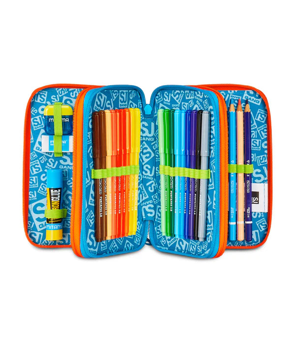 Astuccio 3 Zip Sj Gang Tinypatch Boy