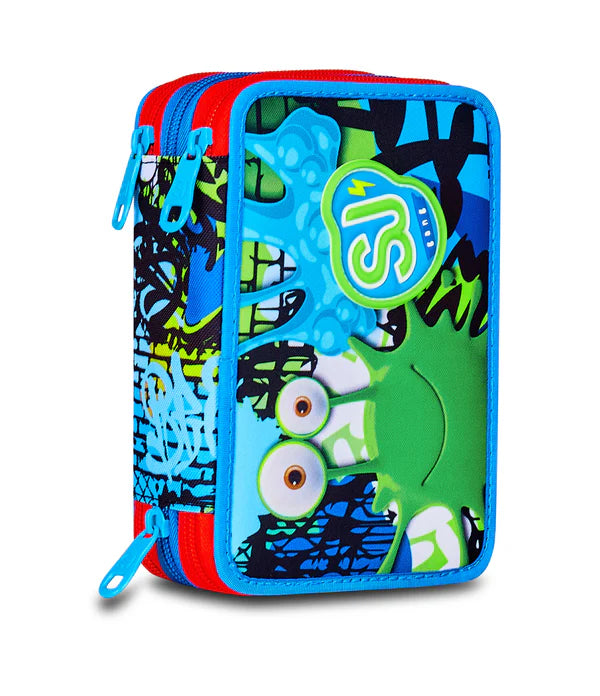 Astuccio 3 Zip Sj Gang Fantasys Boy