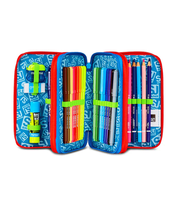 Astuccio 3 Zip Sj Gang Fantasys Boy