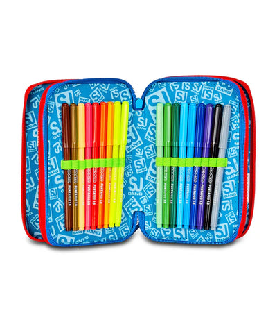 Astuccio 3 Zip Sj Gang Fantasys Boy