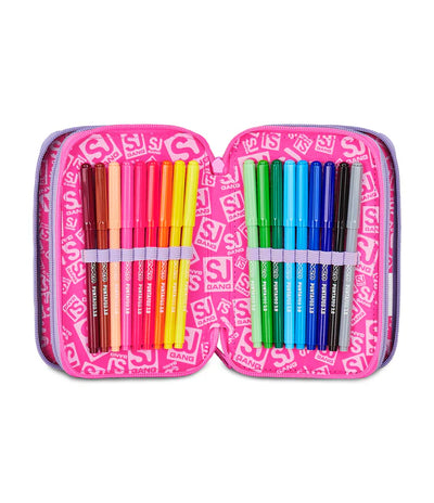 Astuccio 3 Zip Sj Gang Fantasys Girl