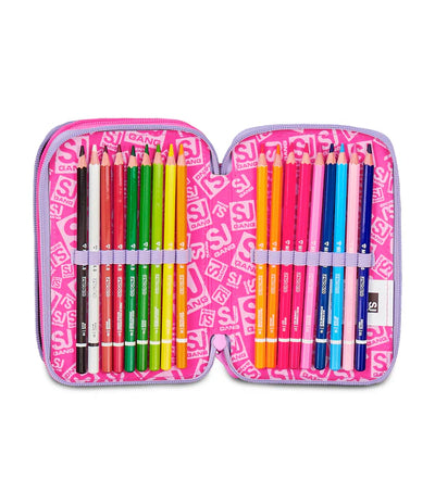 Astuccio 3 Zip Sj Gang Fantasys Girl
