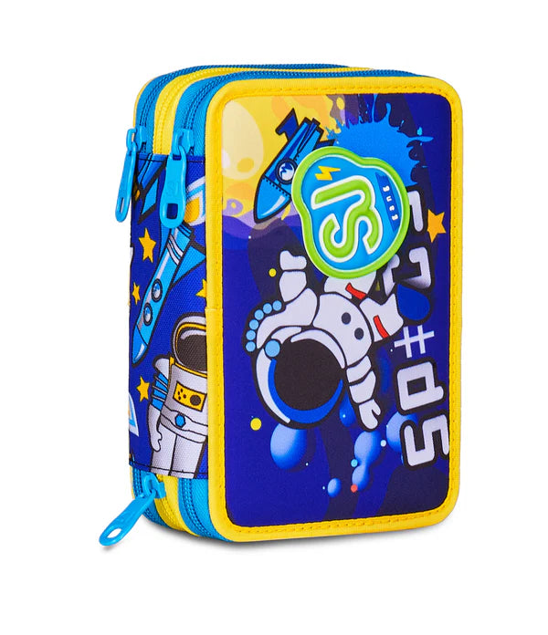 Astuccio 3 Zip Sj Gang Flyrocket Boy