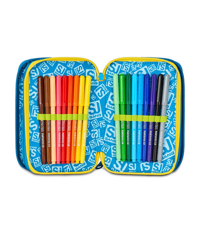 Astuccio 3 Zip Sj Gang Flyrocket Boy