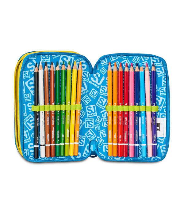Astuccio 3 Zip Sj Gang Flyrocket Boy