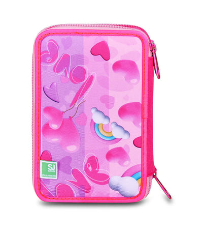 Astuccio 3 Zip Sj Gang Flyunicorn Girl
