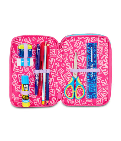 Astuccio 3 Zip Sj Gang Plushy Rabbit