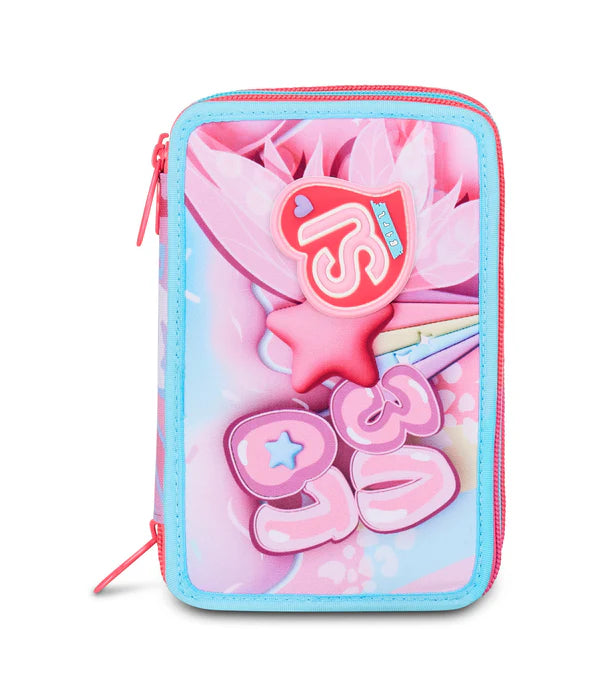 Astuccio 3 Zip Sj Gang Plushy Rabbit