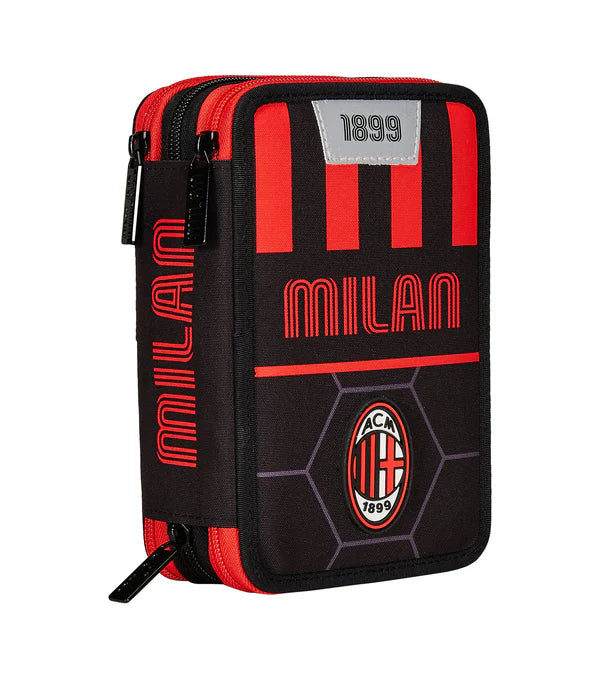 Astuccio 3 Zip Milan Path of Victory