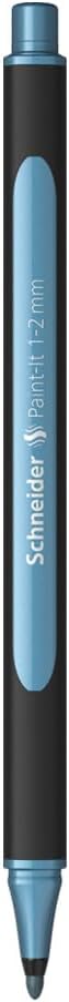 Pennarello Marcatore a Vernice Schneider Paint-It 020 Metallic con Punta 1,2 mm Blu