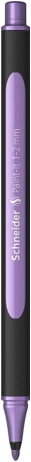 Pennarello Marcatore a Vernice Schneider Paint-It 020 Metallic con Punta 1,2 mm Viola