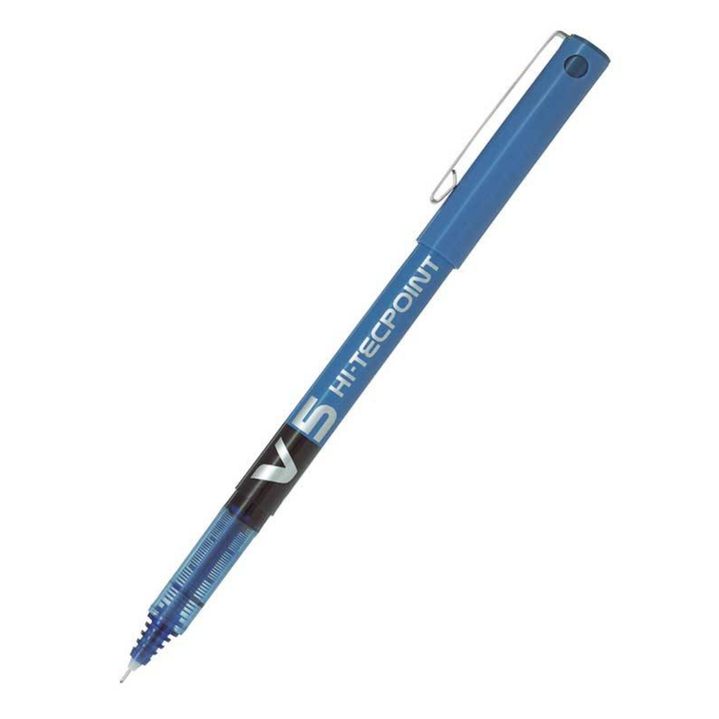 Penna Roller Pilot Hi-Tecpoint V5 con Punta Extra Fine 0,5 mm Blu