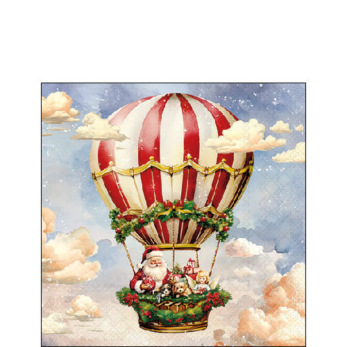 Tovaglioli in Carta Air Balloin a 3 Veli 25 x 25 cm - 20 pezzi
