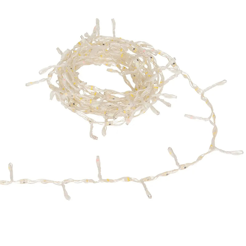 Filo Luci Argentato 300 LED Multicolor 4 mt