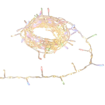 Filo Luci Argentato 300 LED Multicolor 4 mt