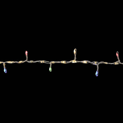 Filo Luci Argentato 300 LED Multicolor 4 mt