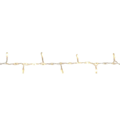 Filo Luci Argentato 300 LED Bianco Freddo e Classico 4 mt