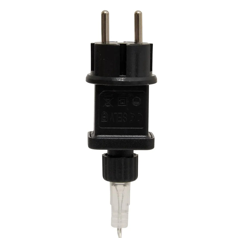 Filo Luci Argentato 300 LED Bianco Freddo e Classico 4 mt