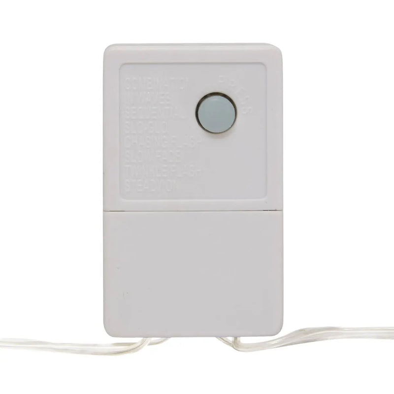 Filo Luci Argentato 300 LED Bianco Freddo e Classico 4 mt