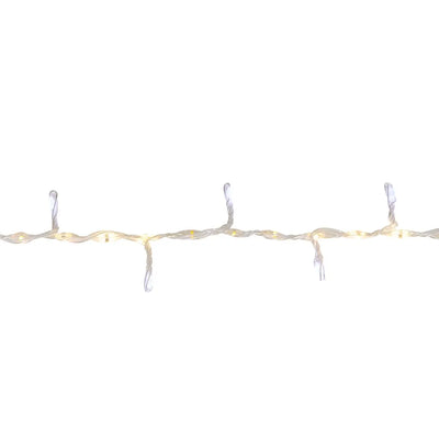 Filo Luci Argentato 300 LED Bianco Classico 4 mt