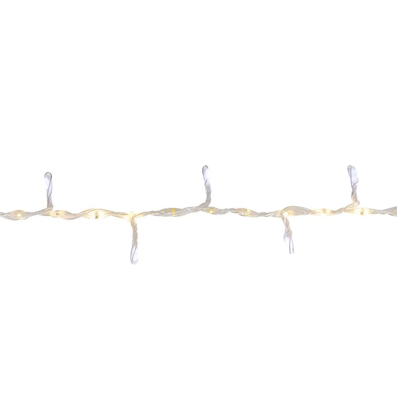 Filo Luci Argentato 300 LED Bianco Classico 4 mt