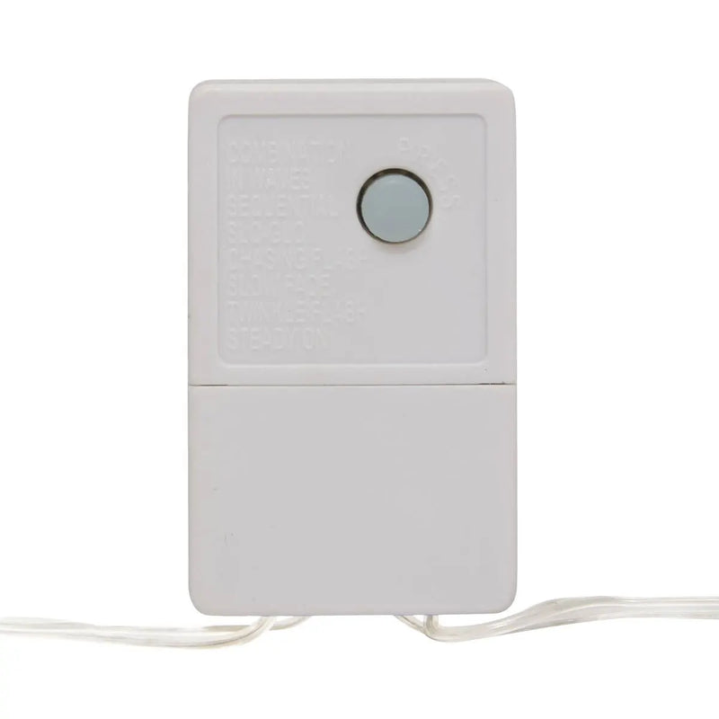 Filo Luci Argentato 300 LED Bianco Classico 4 mt