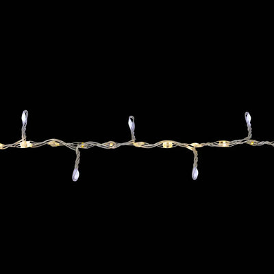 Filo Luci Argentato 300 LED Bianco Classico 4 mt