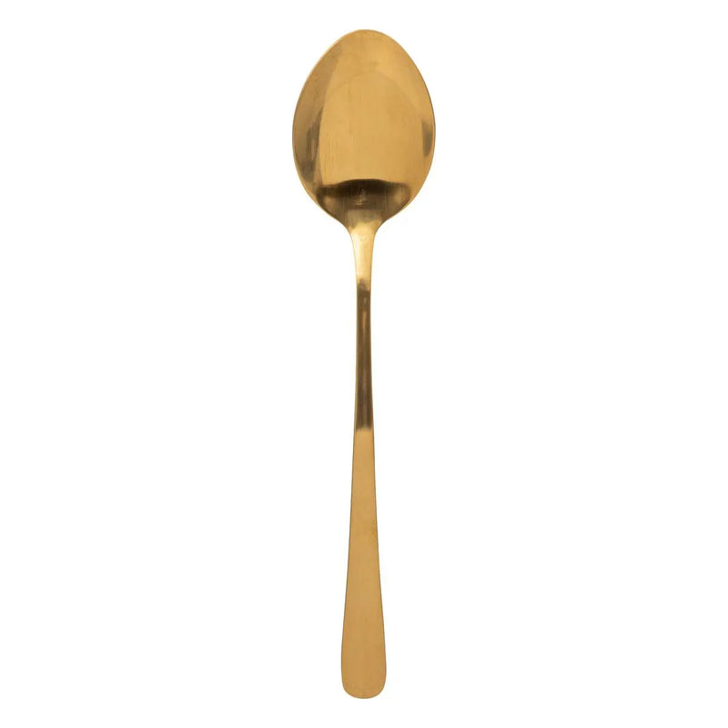 Set Posate da Insalata in Icciaio Inox Gold - 2 pezzi