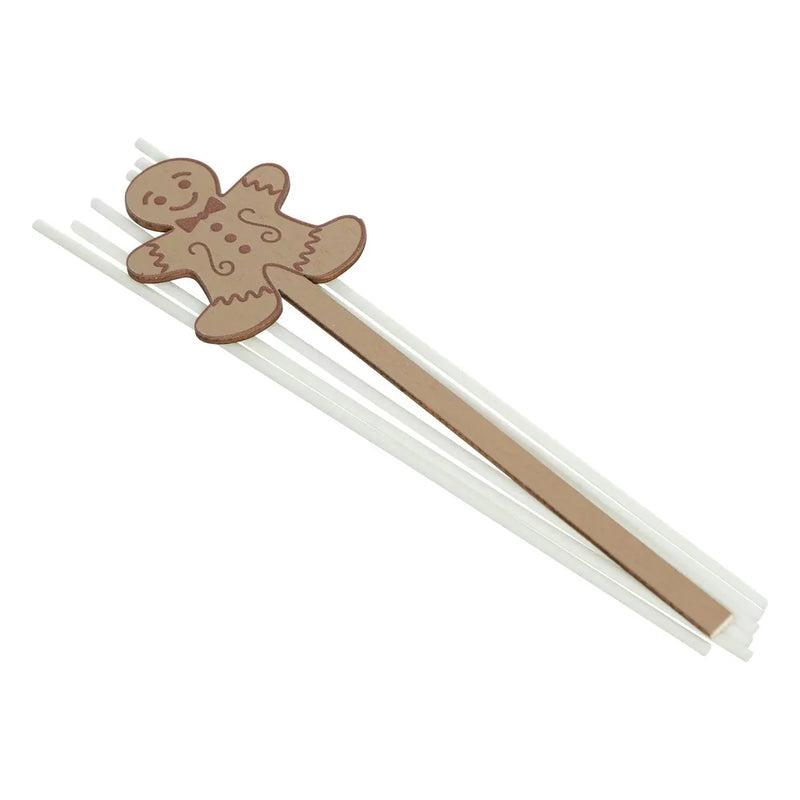 Diffusore con Bastoncini Pan di Zenzero Legni Speziati 100 ml