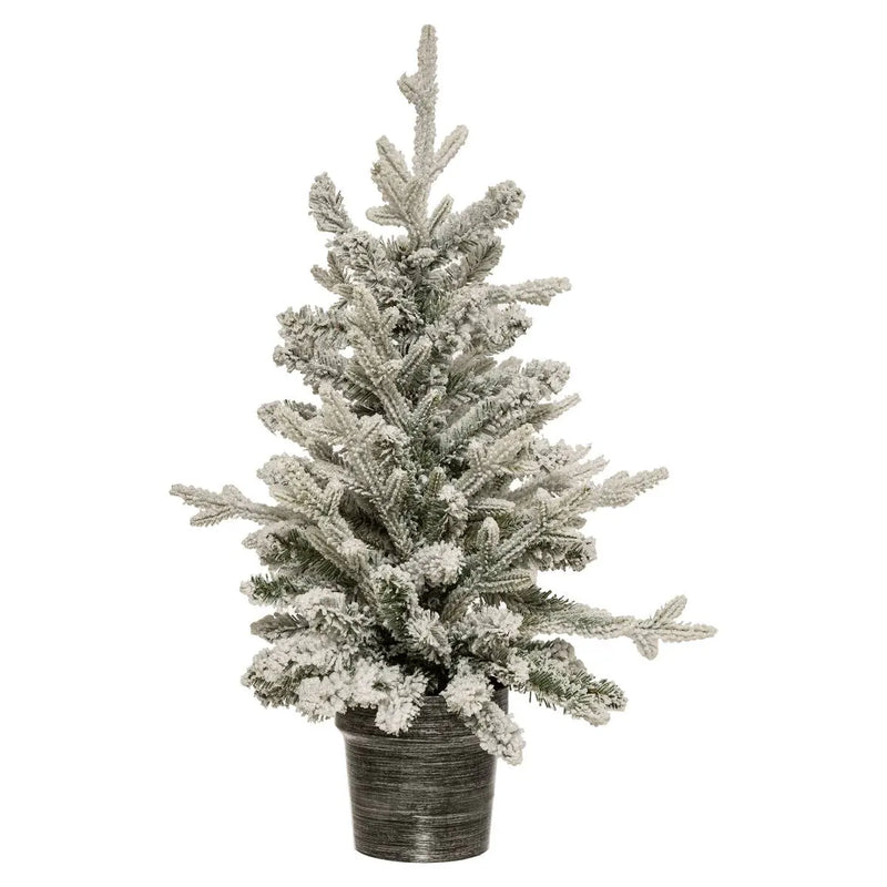 Albero Richland Innevato con Vaso 70 cm