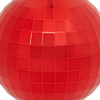 Sfera Specchio in Polistirolo Rosso 10 cm