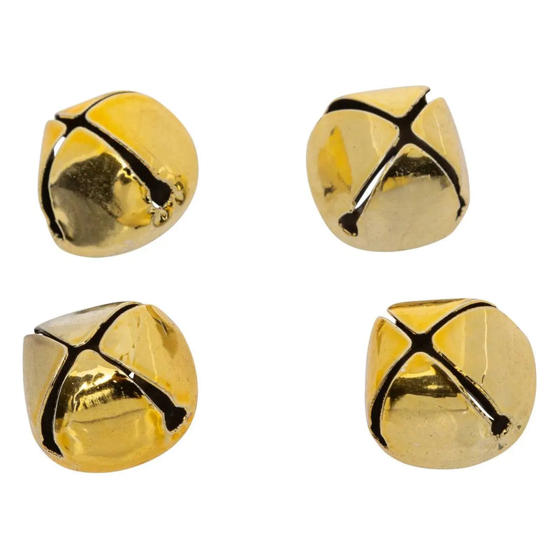 Campanelli in Metallo con Barattolo Oro - 24 pezzi