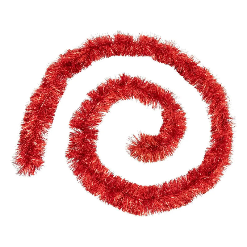 Festone Reflex Boa Rosso 2 mt
