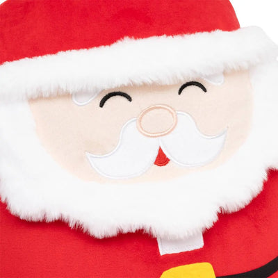 Cuscino Peluche Squishy Babbo Rosso 35 cm