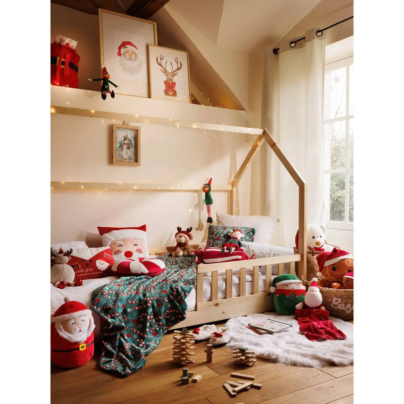 Cuscino Peluche Squishy Folletto Verde 35 cm