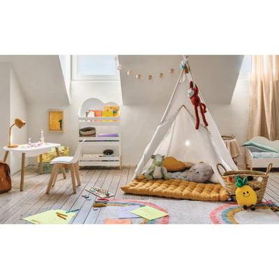 Tavolino per Bambini Rettangolare Bianco 68,5 x 43 cm