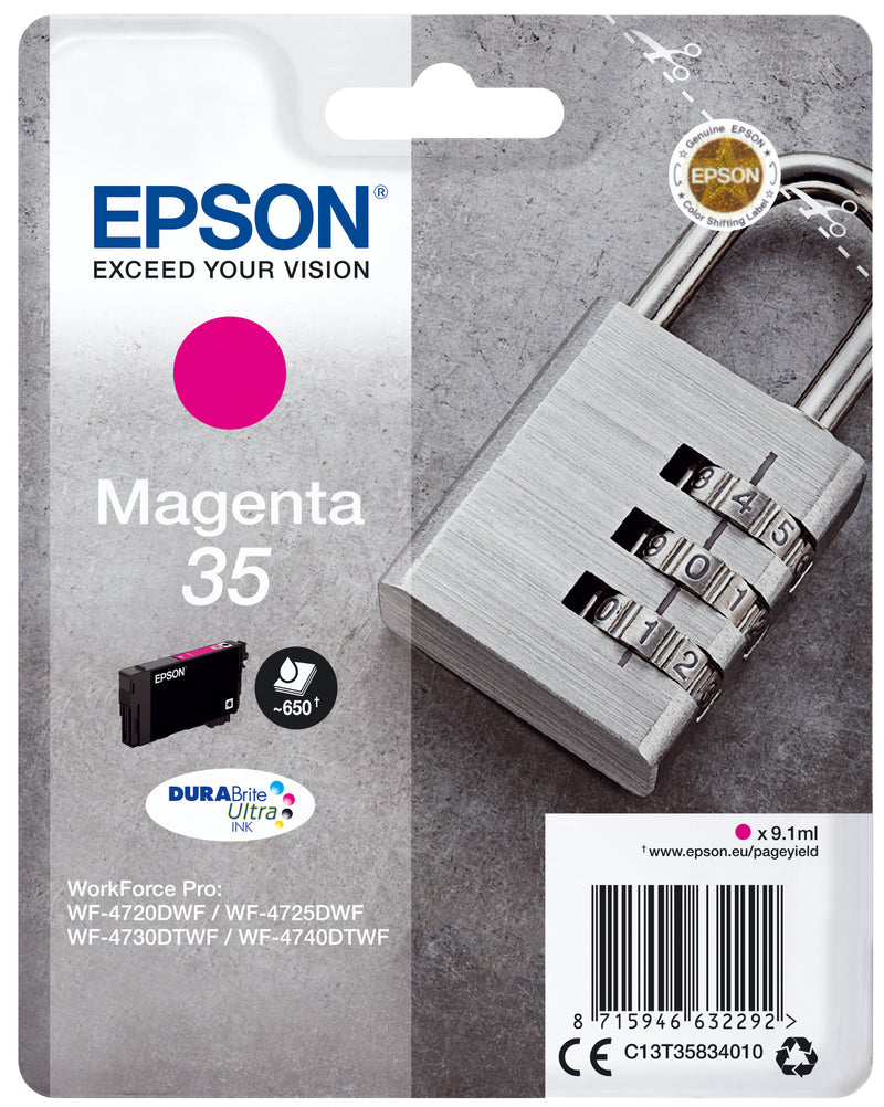 Cartuccia Originale Epson 35 Magenta